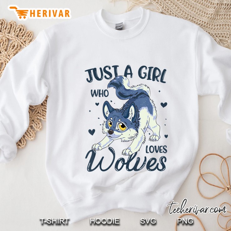 Just A Girl Who Loves Wolves Wolf Lover Mugs