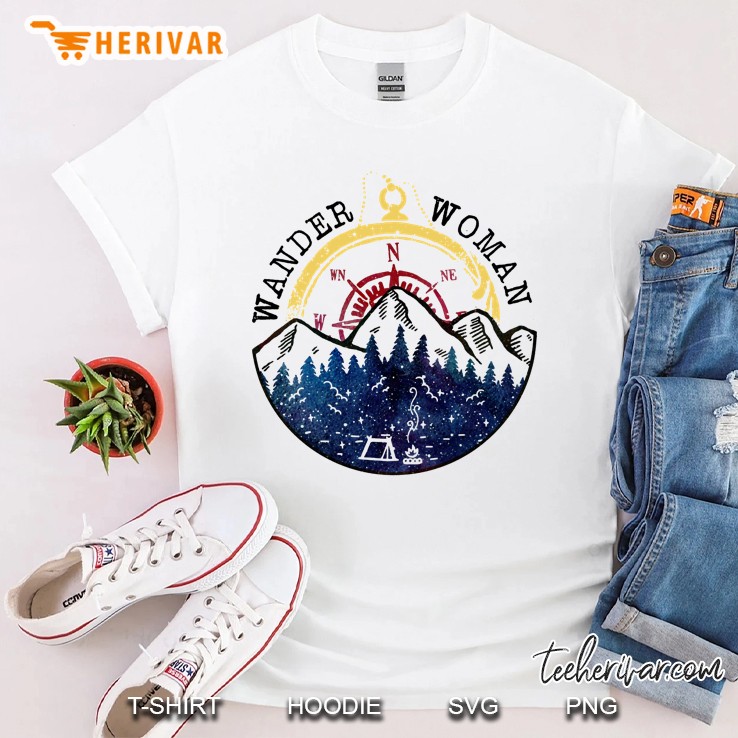 Camping Wander Woman Hiking Shirt