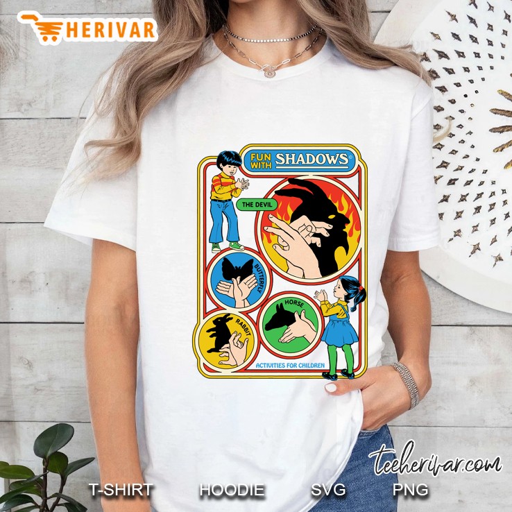 Fun With Shadows Ladies Tee