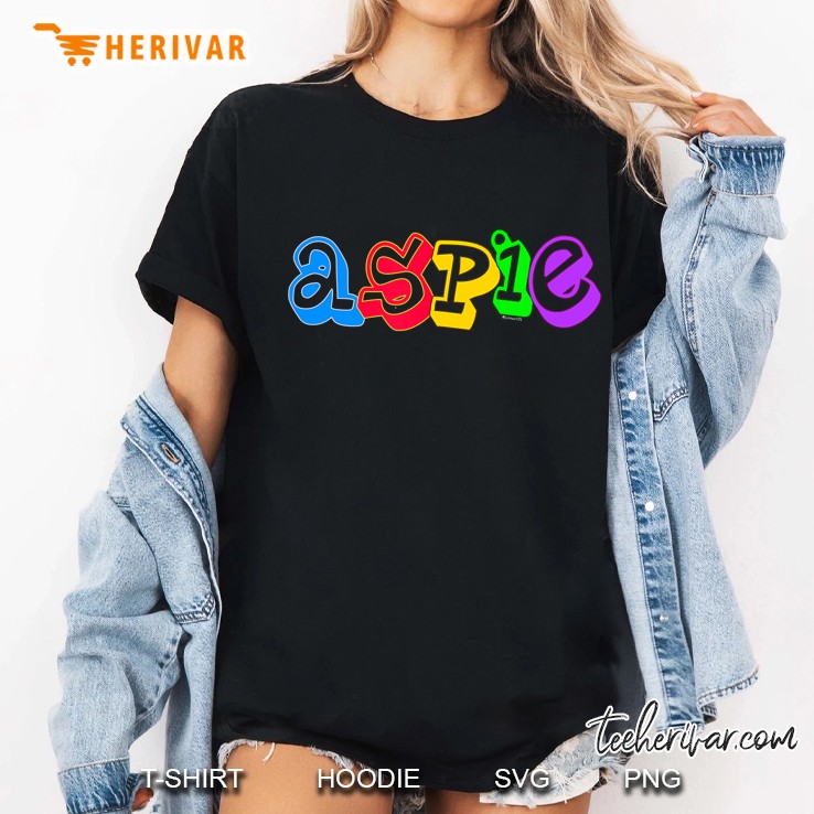Aspie Asd Asperger Autism Awareness Acceptance Appreciation Ladies Tee