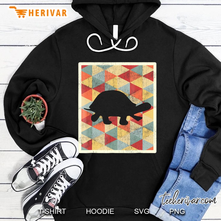 Classic Vintage Tortoise Shirt Retro Turtle Hoodie