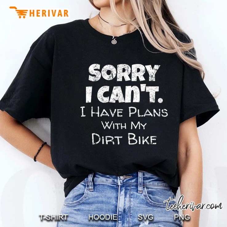 Funny Dirt Bike Quote Motocross Racing Motorcycle Hoodie