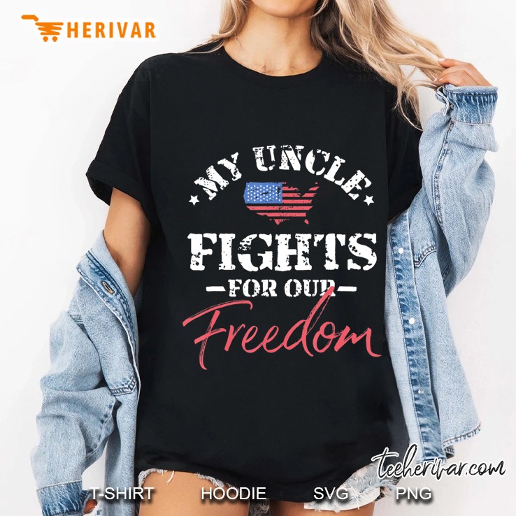 My Uncle Is In The Military Ladies Tee