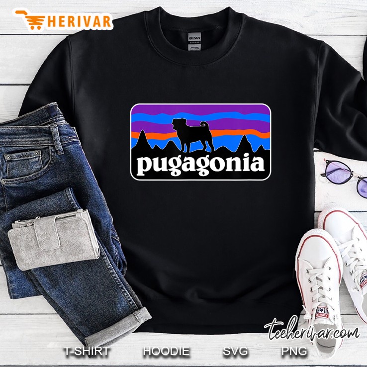 Pugagonia Pug Dog Shirt Funny Dog Sweatshirt