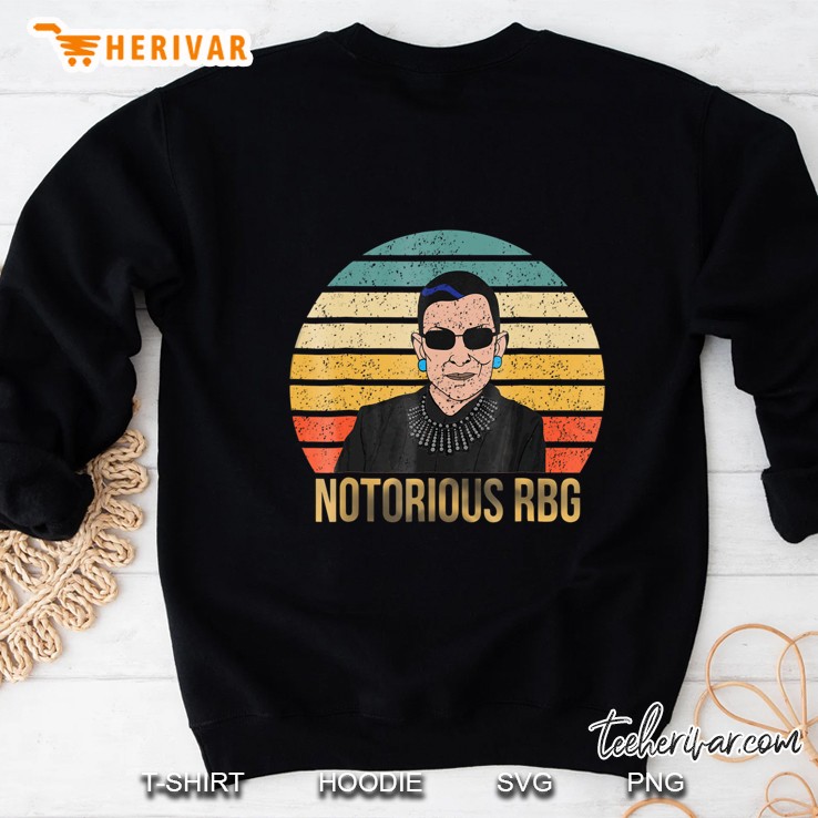 Vintage Notorious Rbg Ruth Bader Ginsburg Political Support Sweatshirt
