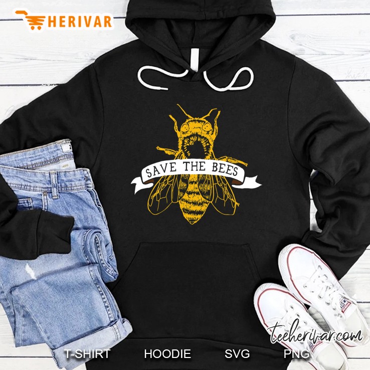 Save The Bees! (Dark) Classic Hoodie