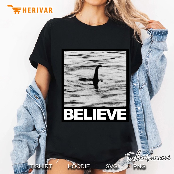 The Loch Ness Monster - Believe Slim Fit Ladies Tee