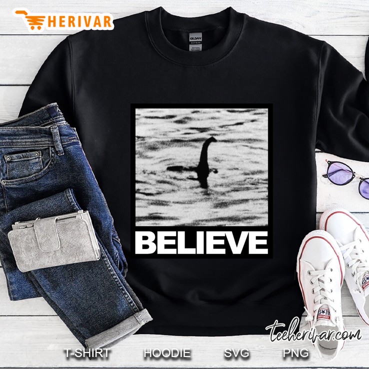 The Loch Ness Monster - Believe Slim Fit Sweatshirt
