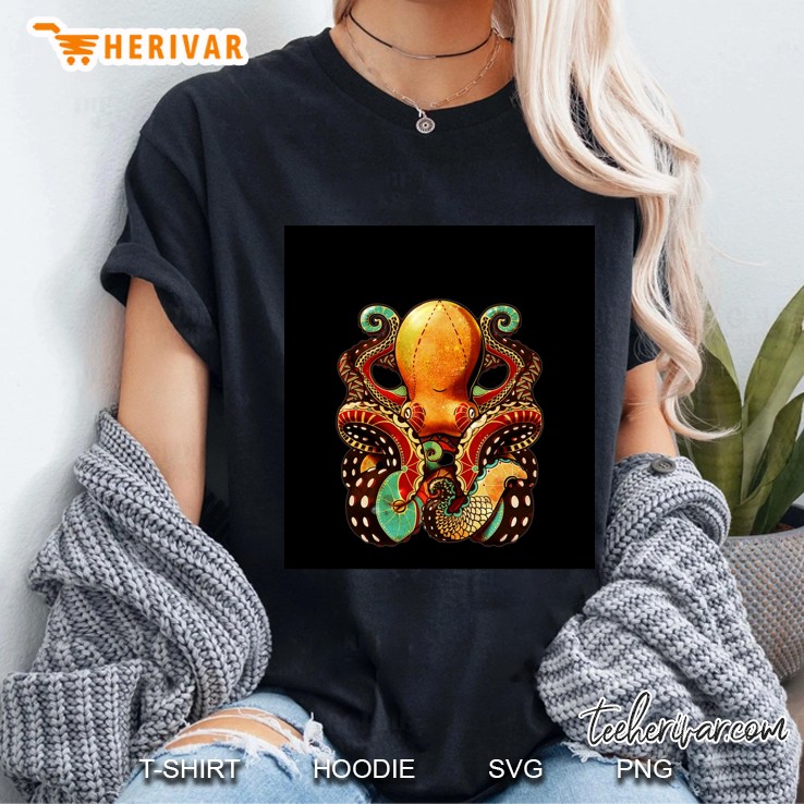 The Octopus Sleeveless Top Ladies Tee