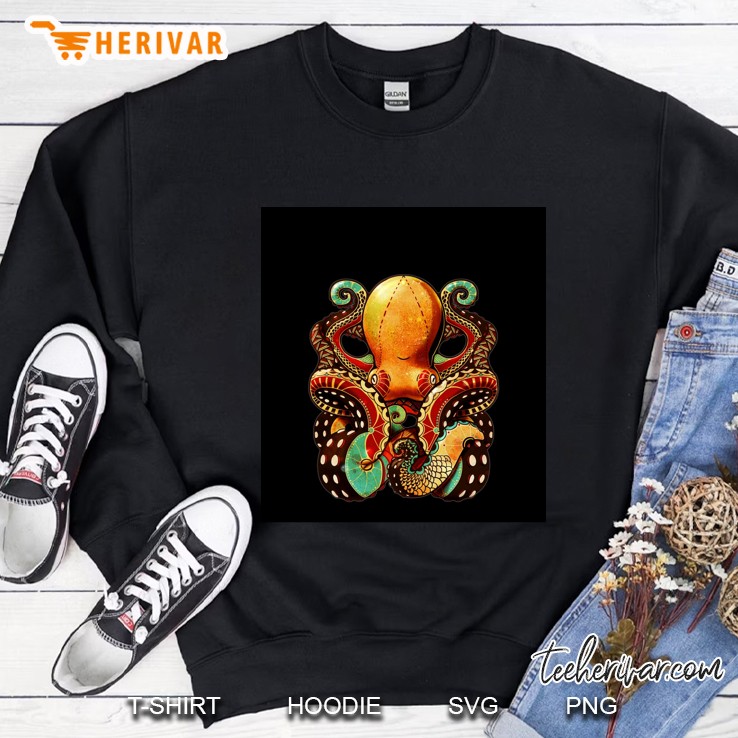 The Octopus Sleeveless Top Sweatshirt