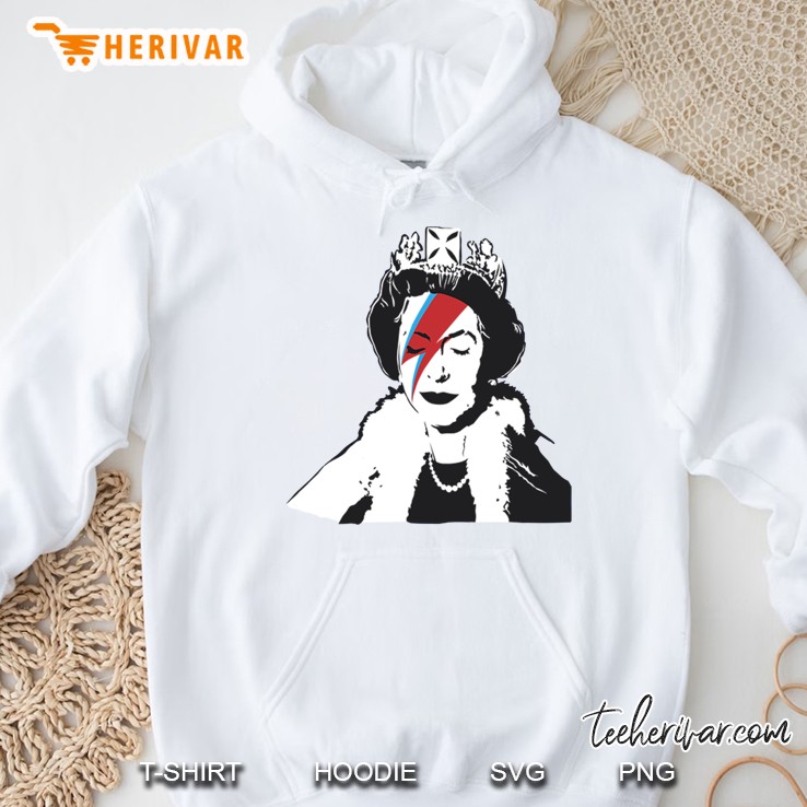 Banksy God Save The Queen Slim Fit Hoodie