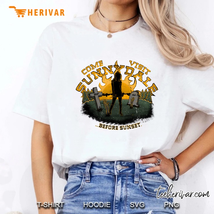 Buffy Vampire Sunnydale Slim Fit Ladies Tee