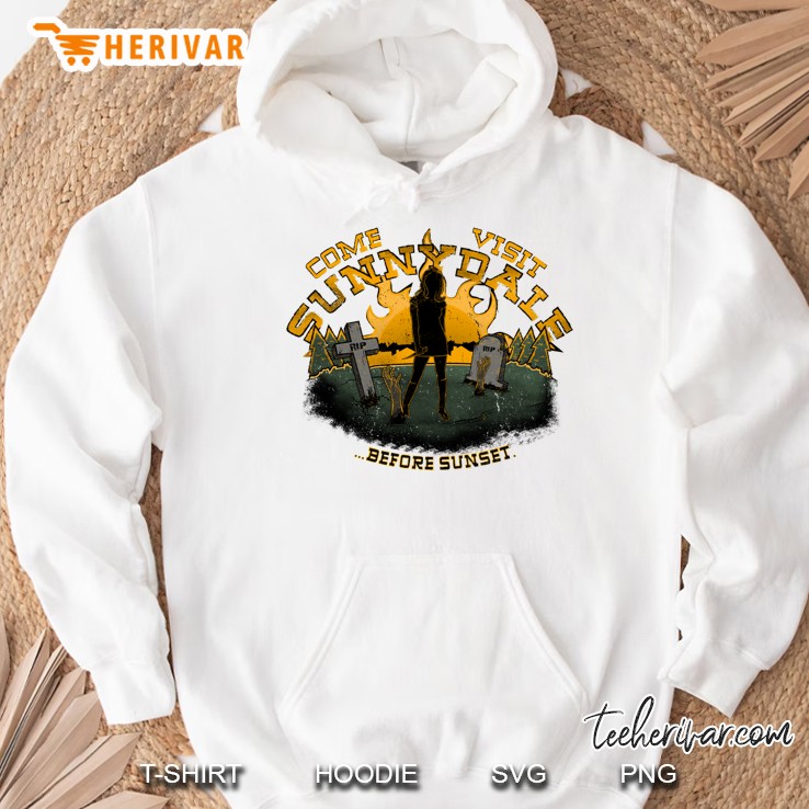 Buffy Vampire Sunnydale Slim Fit Hoodie