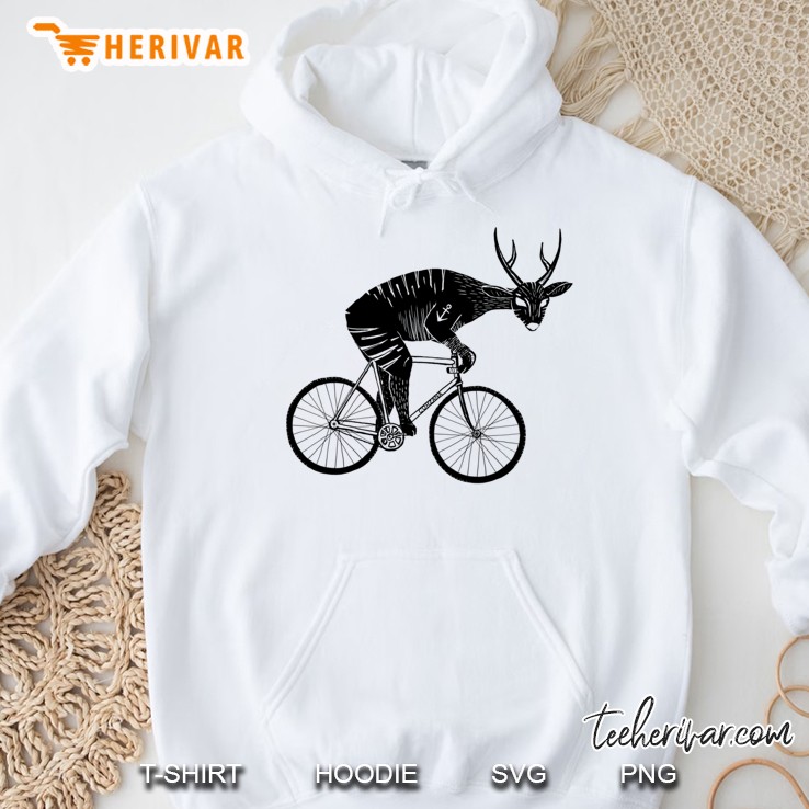 Deer & Bicycle Classic Hoodie