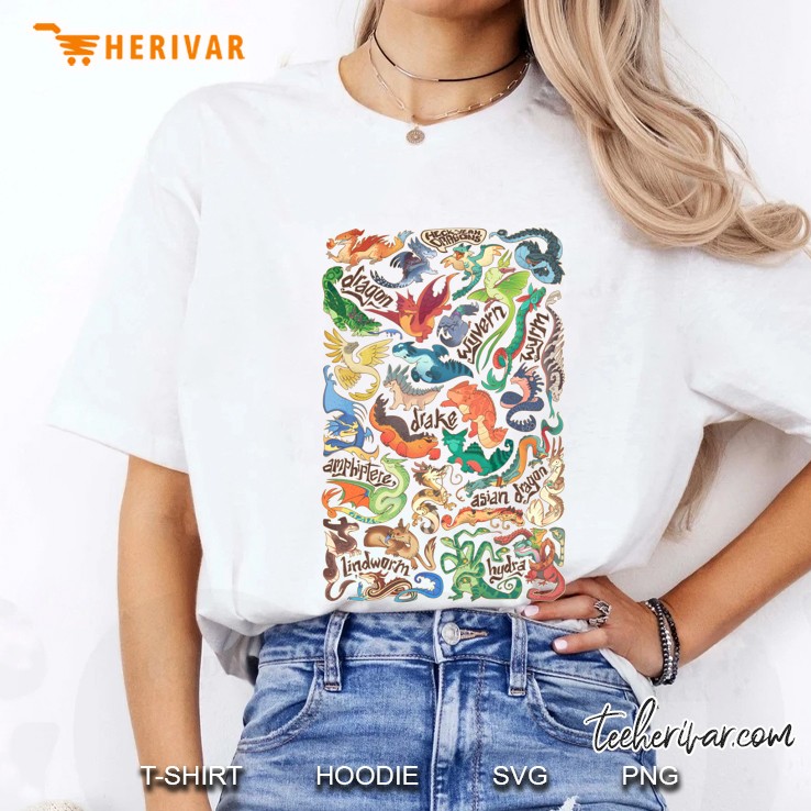 Mini Dragon Compendium Classic Ladies Tee