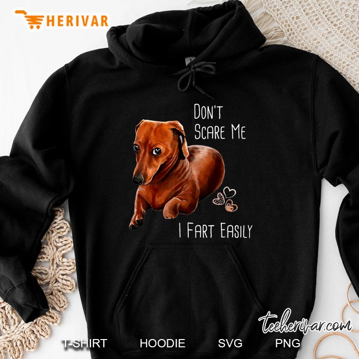 Don't Scare Me I Fart Easily Dachshund Version Mugs