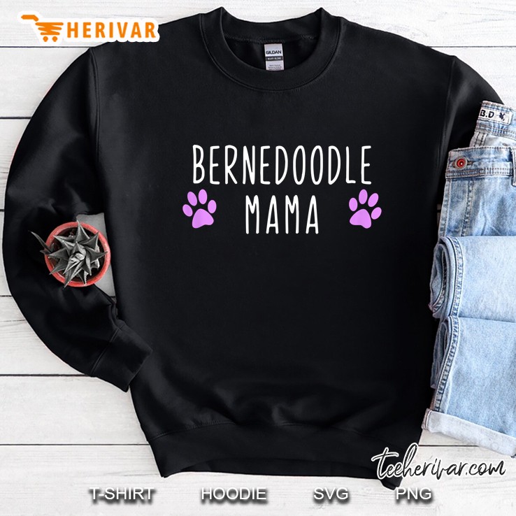 Bernedoodle Mama Funny Dog Lover Gift Christmas Sweatshirt