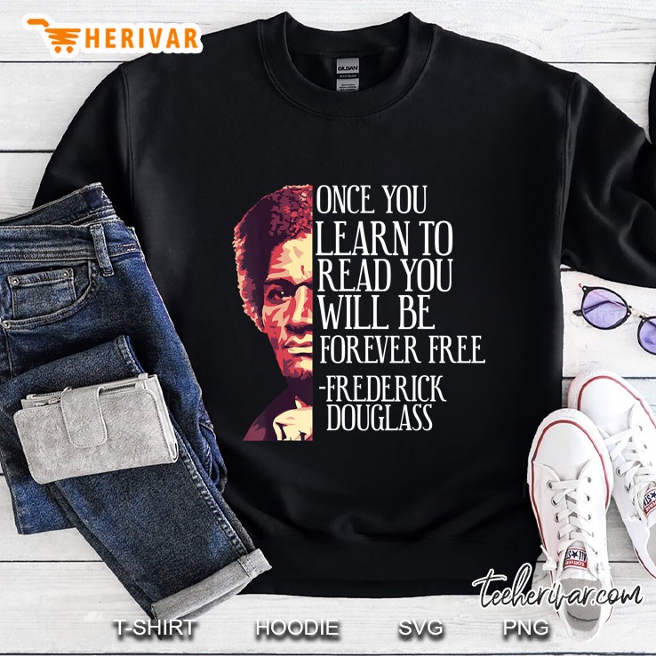 Black Teacher Frederick Douglass Quote Black History Tee Mugs