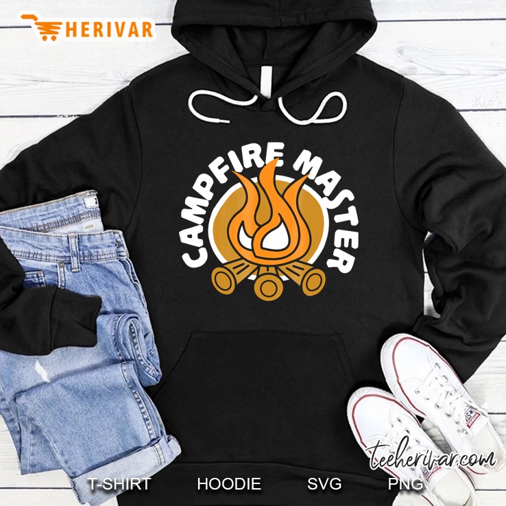 Campfire Master Funny Camping Bonfire Hoodie