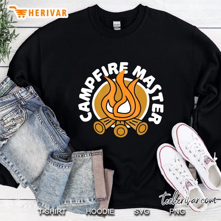 Campfire Master Funny Camping Bonfire Sweatshirt