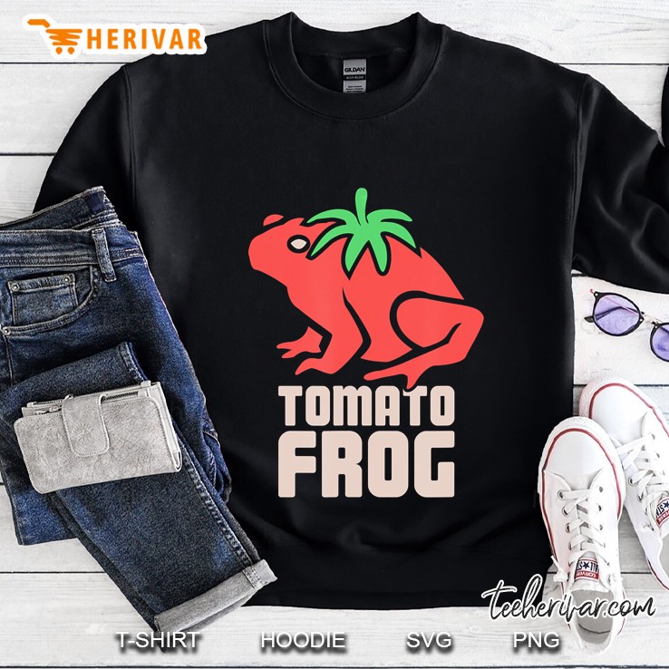 Cool Tomato Frog Cool Reptile & Amphibian Sweatshirt