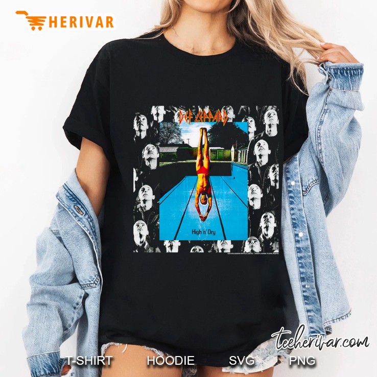 Def Leppard - High 'N' Dry Album Hoodie