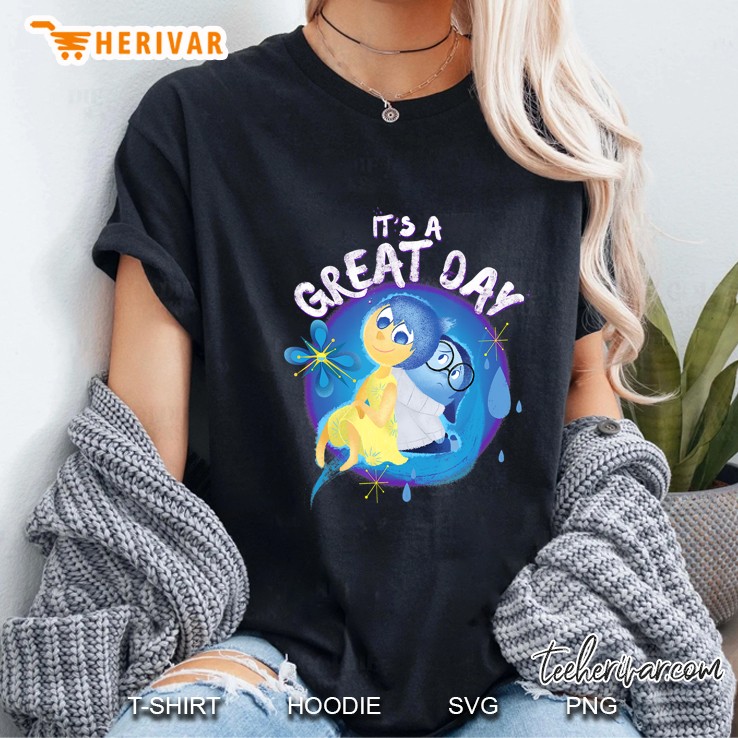 Inside Out Great Day Graphic Ladies Tee