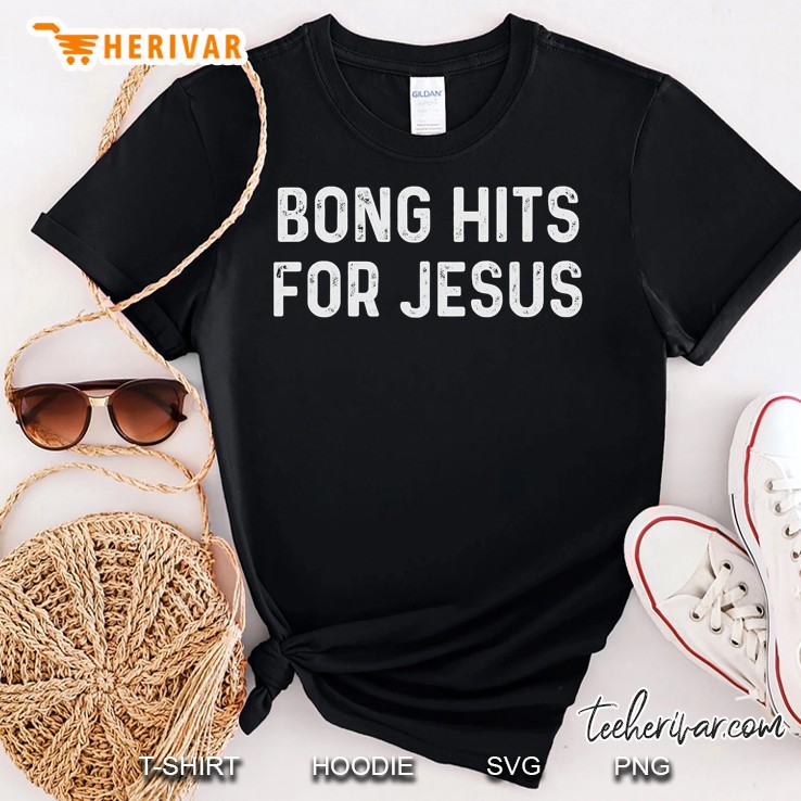 Stoner Weed Bong Hits For 4 Jesus Shirt