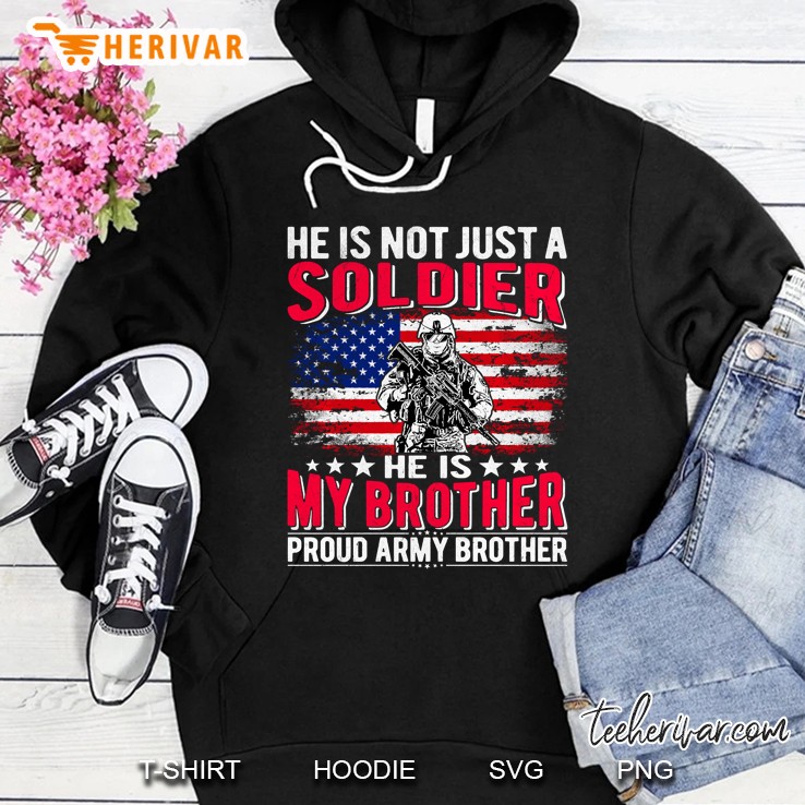 My Brother Is My Soldier Hero - Proud Army Brother Sibling Pullover Mugs