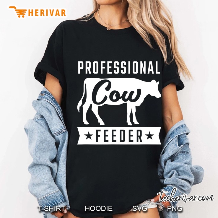 Professional Cow Feeder For Cow Loving Farmers Cute Hoodie