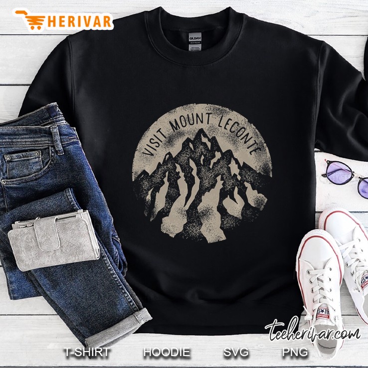 Visit Mount Leconte Smokey Mountains Graphic Premium Sweatshirt