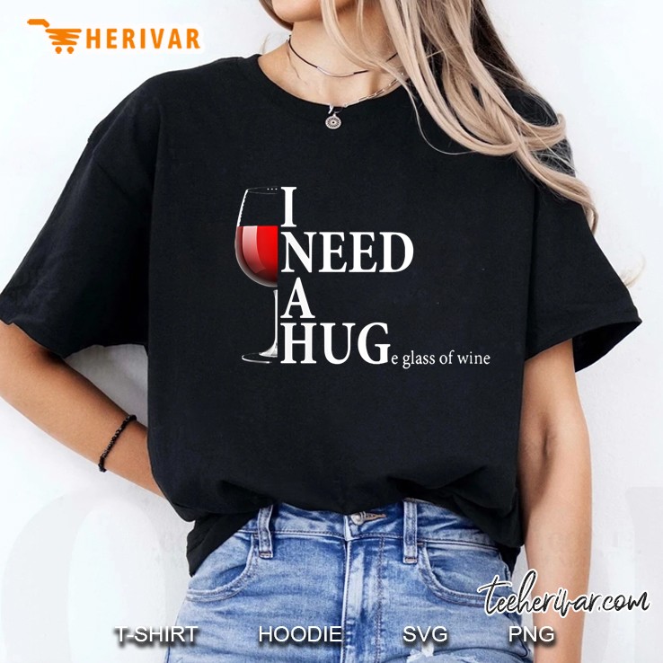 Womens I Need A Huge Glass Of Wine Ladies Tee