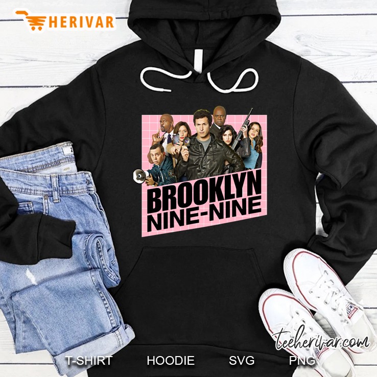 Brooklyn Nine-Nine Pink Logo Hoodie
