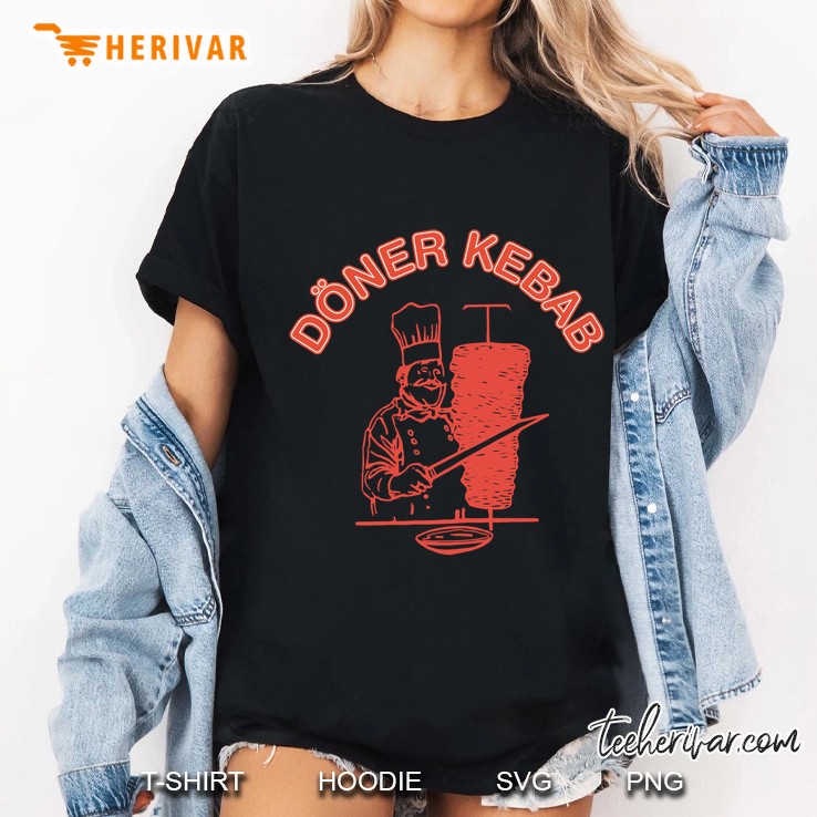 Doner Kebab Logo Ladies Tee