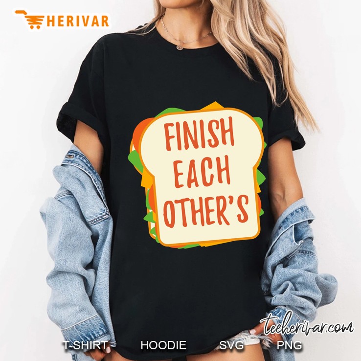 Finish Each Other'S Sandwiches Princess Scene Hoodie