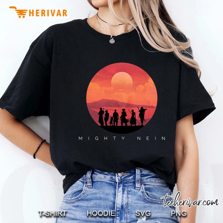 Mighty Nein Shirt Tri-Blend Ladies Tee