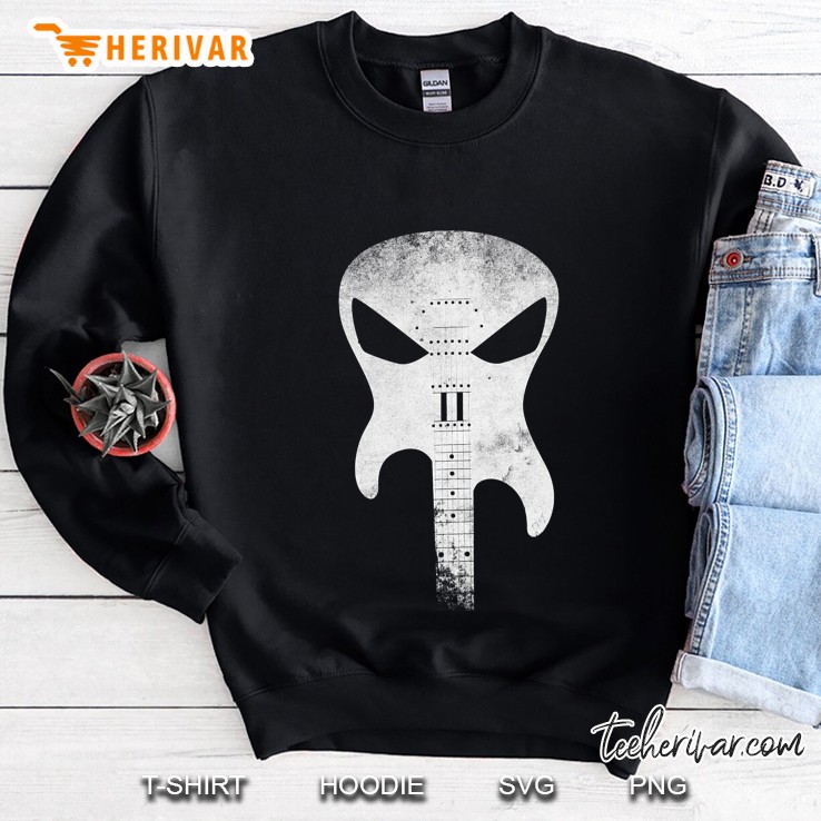 Skull Guitar Sweatshirt