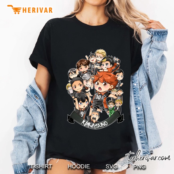 Team Karasuno Ladies Tee