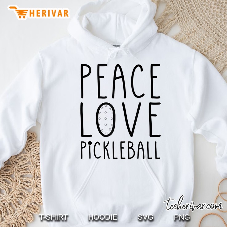 Peace Love Pickleball Funny Tank Top Mugs