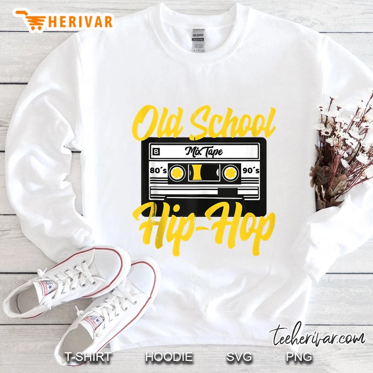 Retro Old School Hip Hop 80S 90S Mixtape Cassette Gift Tank Top Sweatshirt