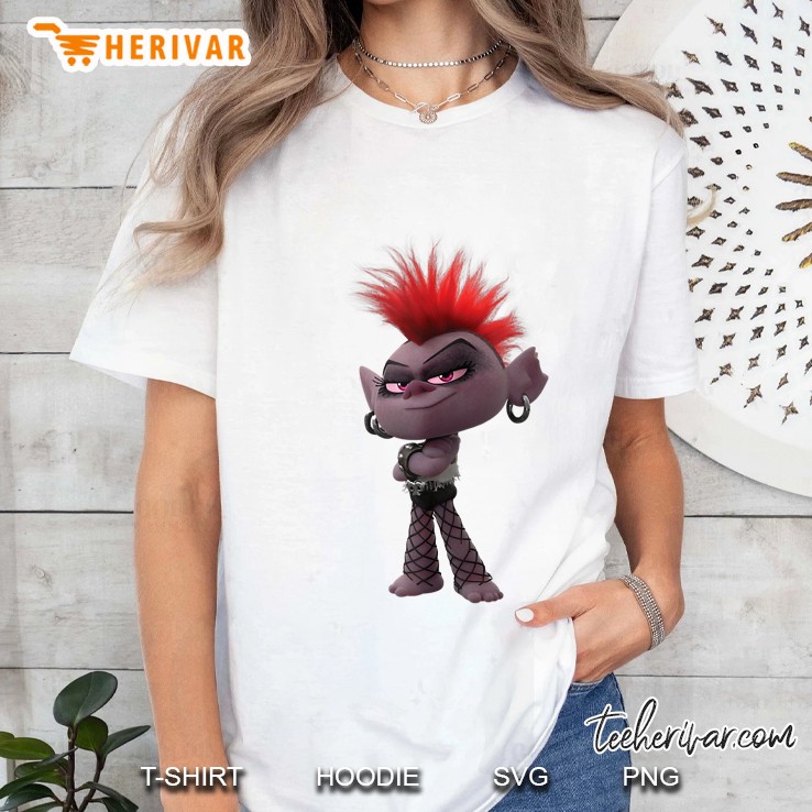 Trolls World Tour Bad Barb Smirk Tank Top Ladies Tee