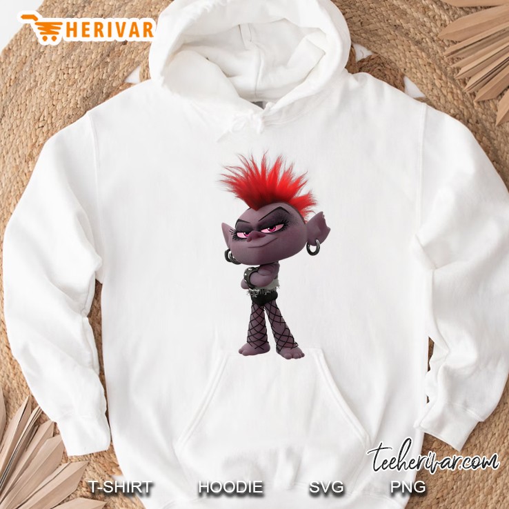 Trolls World Tour Bad Barb Smirk Tank Top Hoodie