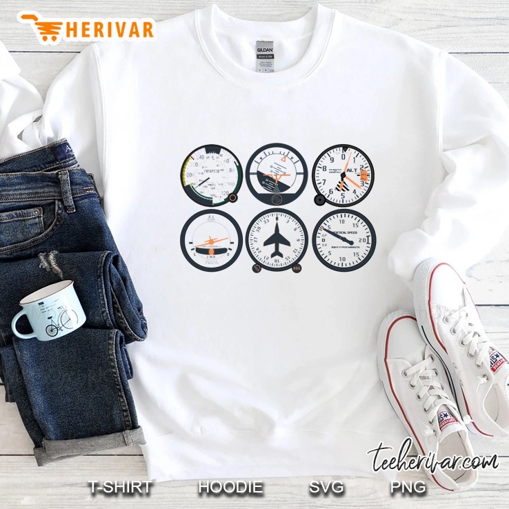 Basic Six Flight Instruments Sweatshirt
