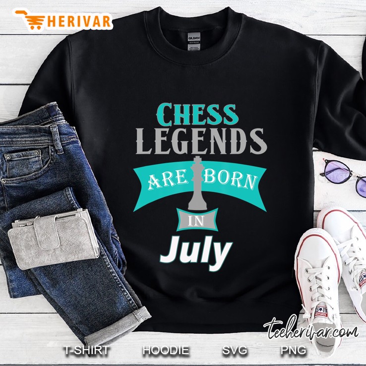 Chess Birthday Gift -Legends Are Born In July Mugs