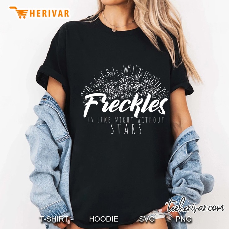 Cute Girl Without Freckles Red Hair Gingers Redhead Ladies Tee