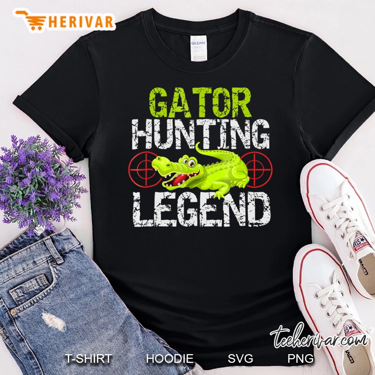 Gator Hunting Legend For Alligator Hunters Shirt