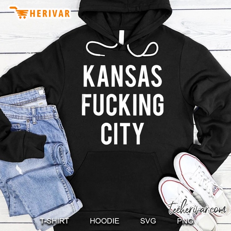 Kansas Fucking City Funny Kansas City Pride Hoodie