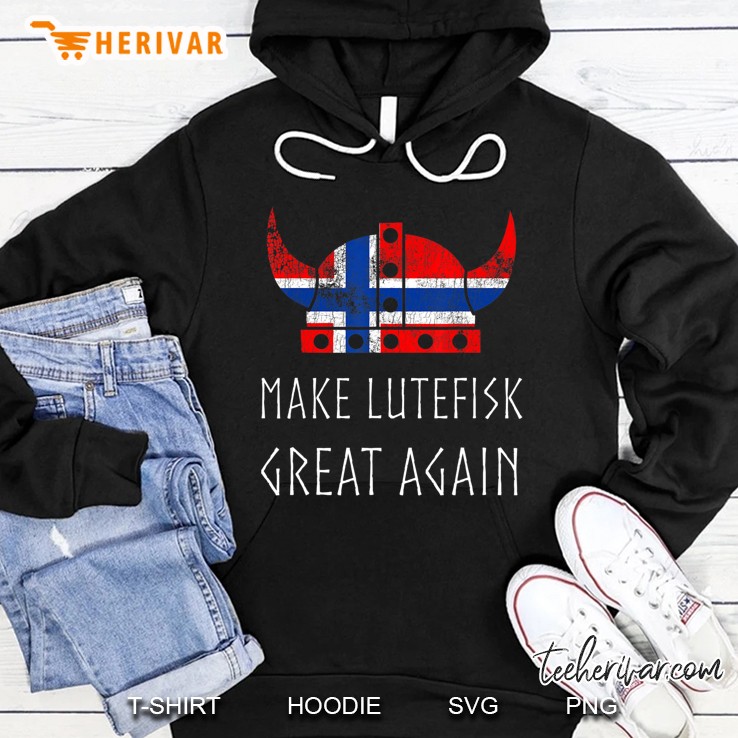 Make Lutefisk Great Again Viking Norwegian Flag Funny Mugs