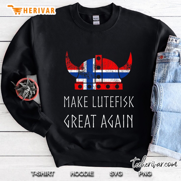 Make Lutefisk Great Again Viking Norwegian Flag Funny Mugs