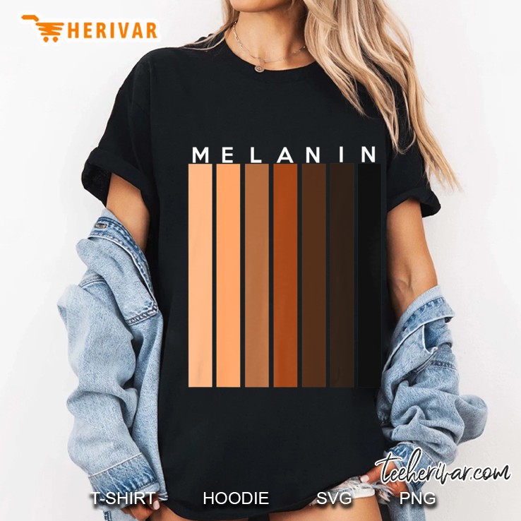 Oheneba Melanin Shades Black Pride Gift Ladies Tee